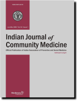 Indian Journal of Community Medicine