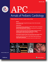 Annals of Pediatric Cardiology