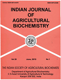 Indian Journal of Agricultural Biochemistry