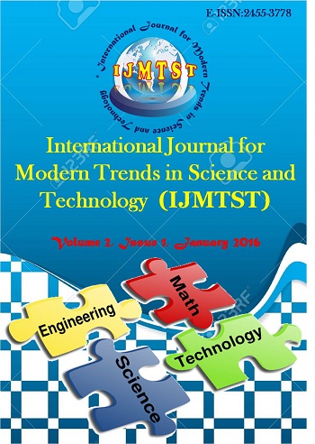 International Journal for Modern Trends in Science and Technology