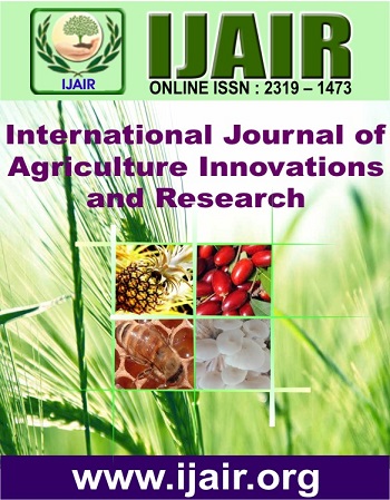 International journal of agriculture innovations and research