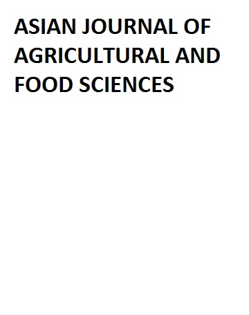 Asian journal of agriculture and food science