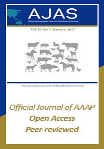 Asian Australasian journal of animal sciences