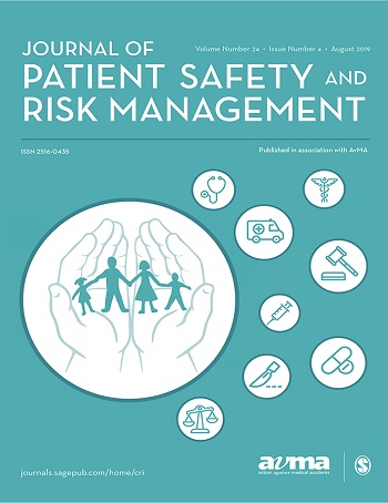 Journal of patient safety and risk management