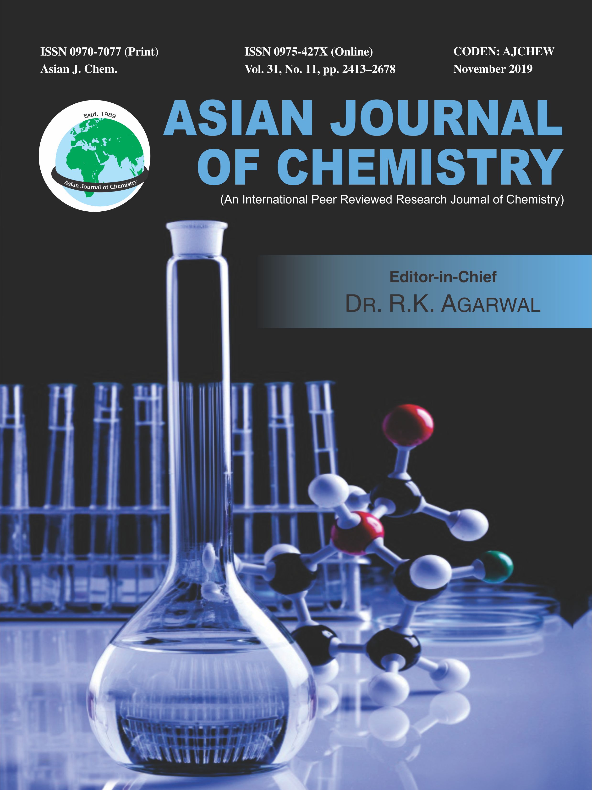 Asian Journal of Chemistry Impact Factor, Indexing, Acceptance rate