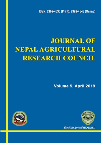 Journal of Nepal Agricultural Research Council