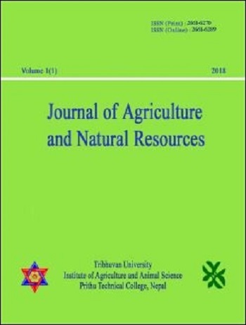 Journal of Agriculture and Natural Resources