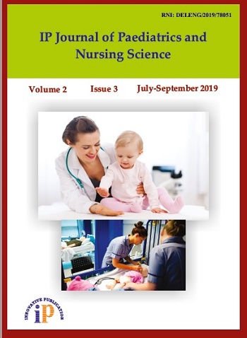 IP Journal of Paediatrics and Nursing Science