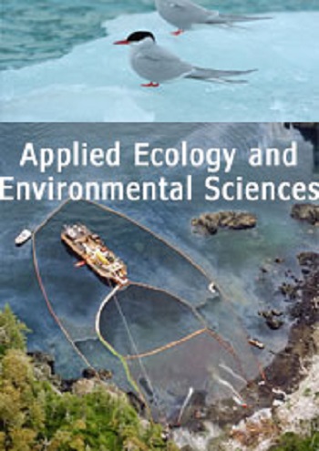 Applied Ecology and Environmental Sciences