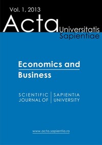 Acta Universitatis Sapientiae Economics and Business