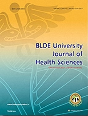 Blde University Journal of Health Sciences