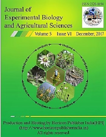 Journal of Experimental Biology and Agricultural Sciences