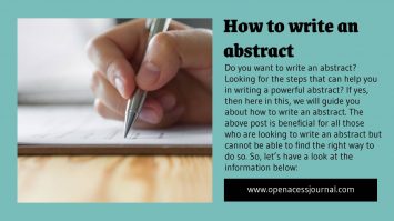 How To Write An Abstract 355x199 